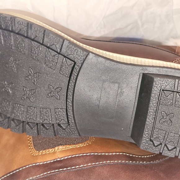 London Fog NIB - Mildred Cold Weather Dark Brown Women Size 9m Boots - Picture 3 of 8